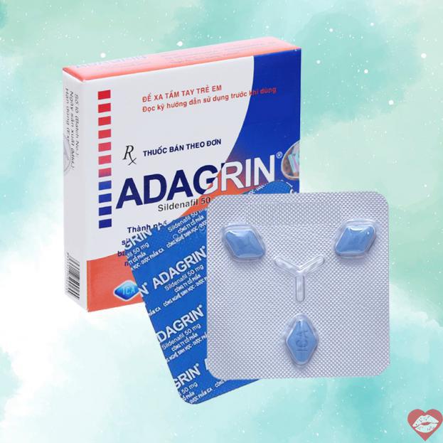 Giá sỉ Viên uống Adagrin 50mg chống xuất tinh sớm làm cương dương kéo dài thời gian hàng mới về 