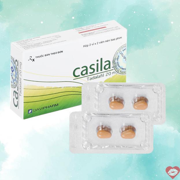 Cửa hàng bán Viên uống Casilas 20mg thuốc trị xuất tinh sớm kéo dài thời gian quan hệ mới nhất 