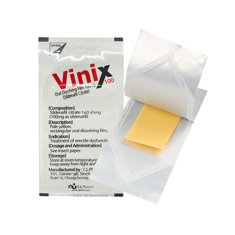 Tem ngậm Vinix 100mg tăng cường sinh lý của Hàn Quốc kéo dài thời gian