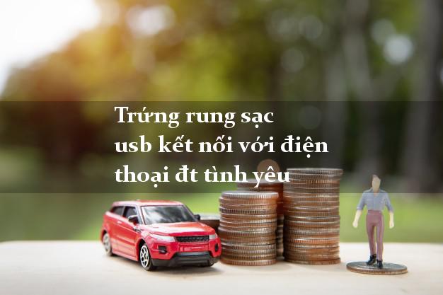 Trứng rung sạc usb kết nối với điện thoại đt tình yêu