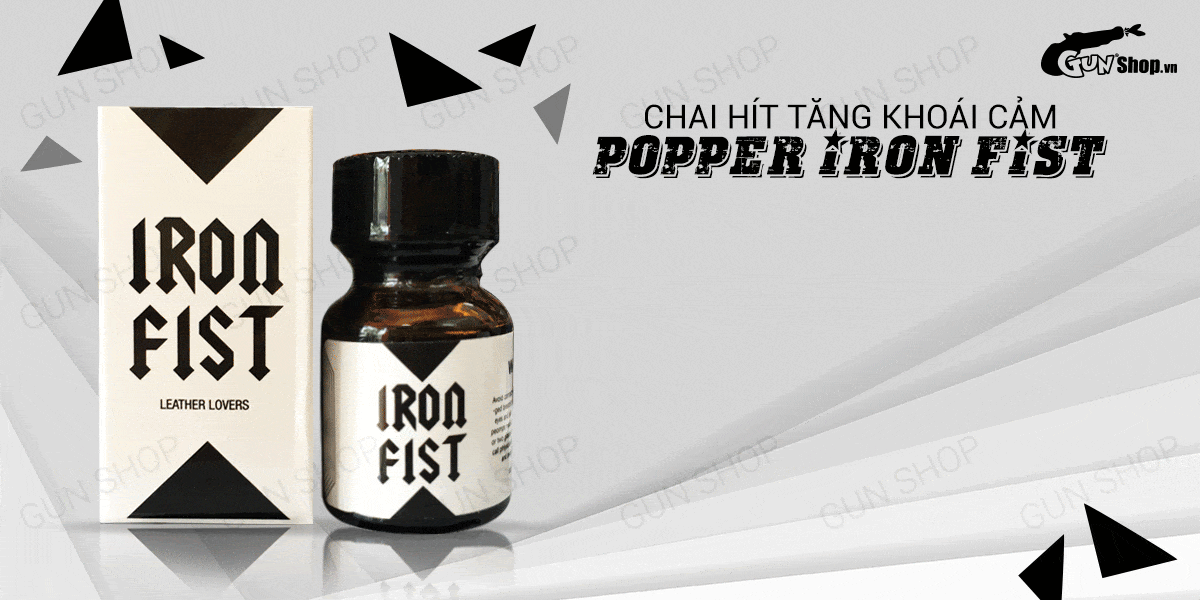 Popper Iron Fist 10ml Mỹ chính hãng USA kích thích mạnh mẽ Popper Iron Fist 10ml Mỹ chính hãng USA kích thích mạnh mẽ