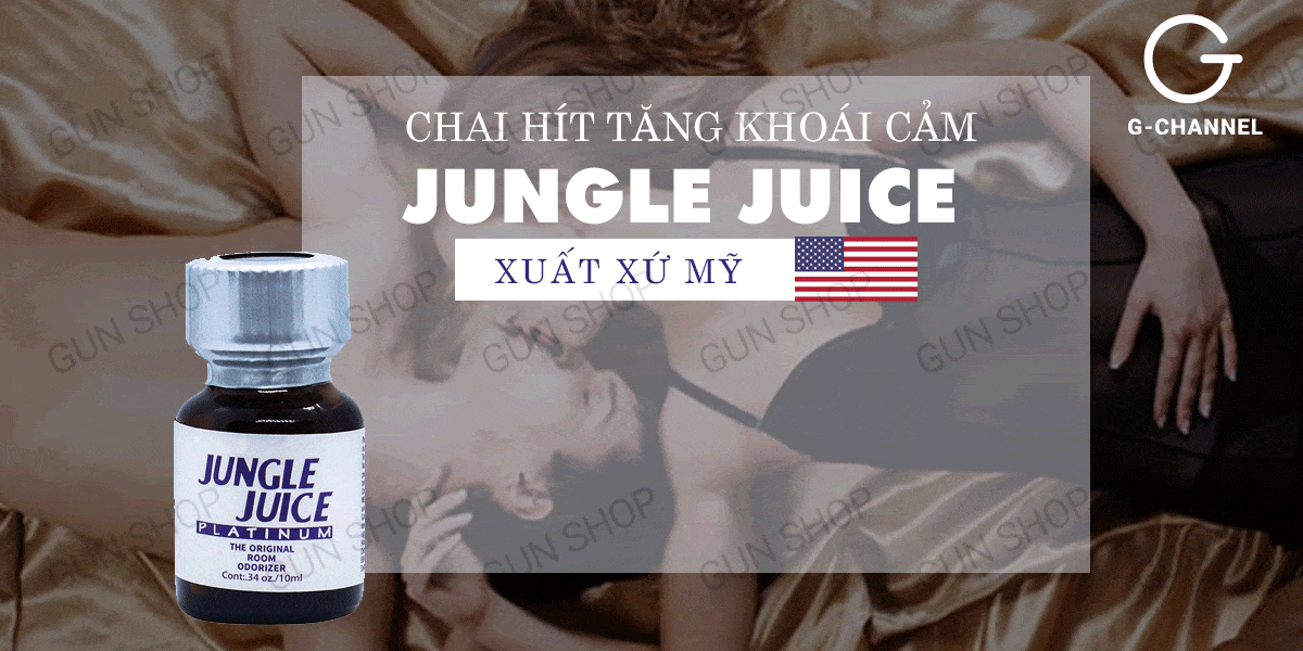 Popper Jungle Juice Platinum 10ml hàng chính hãng nhập khẩu Mỹ Popper Jungle Juice Platinum 10ml hàng chính hãng nhập khẩu Mỹ