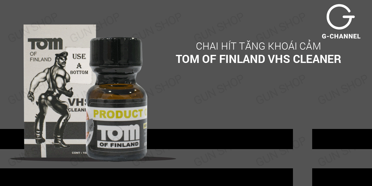 Popper Tom Of Finland Bottom tăng cường khoái cảm giãn cơ hậu môn