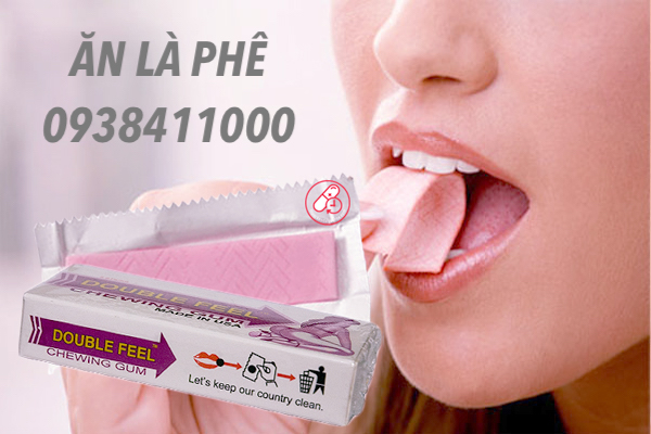 Singum Double Feel kẹo cao su kích dục nữ Mỹ, tăng hưng phấn tự nhiên Singum Double Feel kẹo cao su kích dục nữ Mỹ, tăng hưng phấn tự nhiên