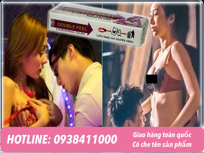 Singum Double Feel kẹo cao su kích dục nữ Mỹ, tăng hưng phấn tự nhiên Singum Double Feel kẹo cao su kích dục nữ Mỹ, tăng hưng phấn tự nhiên