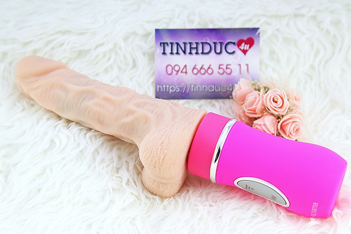 Dương vật giả Ailighter cao cấp rung thụt tỏa nhiệt mềm mại siêu thực Dương vật giả Ailighter cao cấp rung thụt tỏa nhiệt mềm mại siêu thực