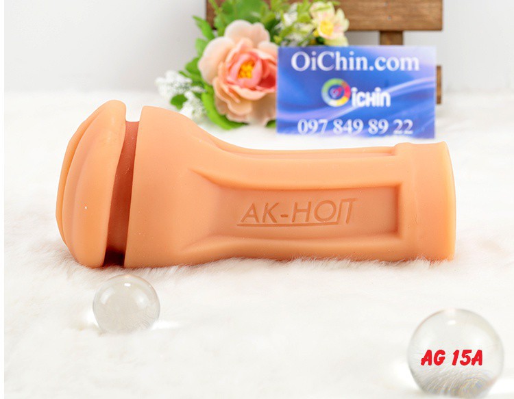 Âm đạo giả AK-Hot HOT đế dán silicone y tế cao cấp