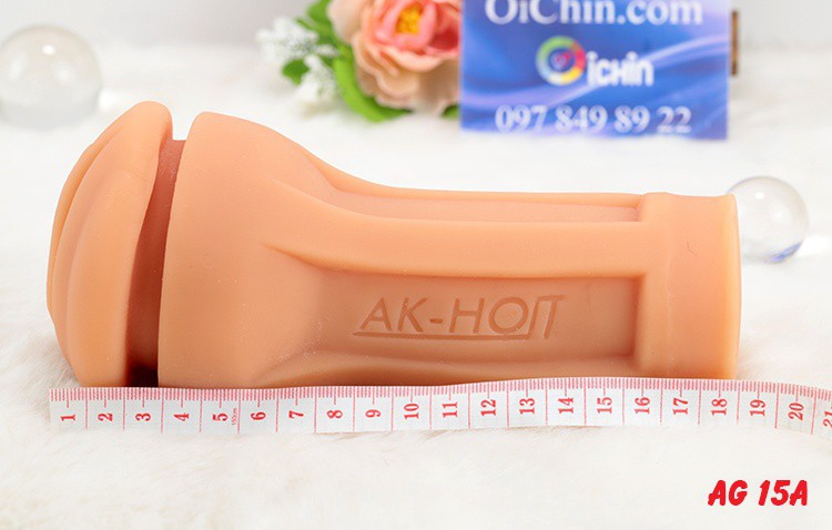 Âm đạo giả AK-Hot HOT đế dán silicone y tế cao cấp