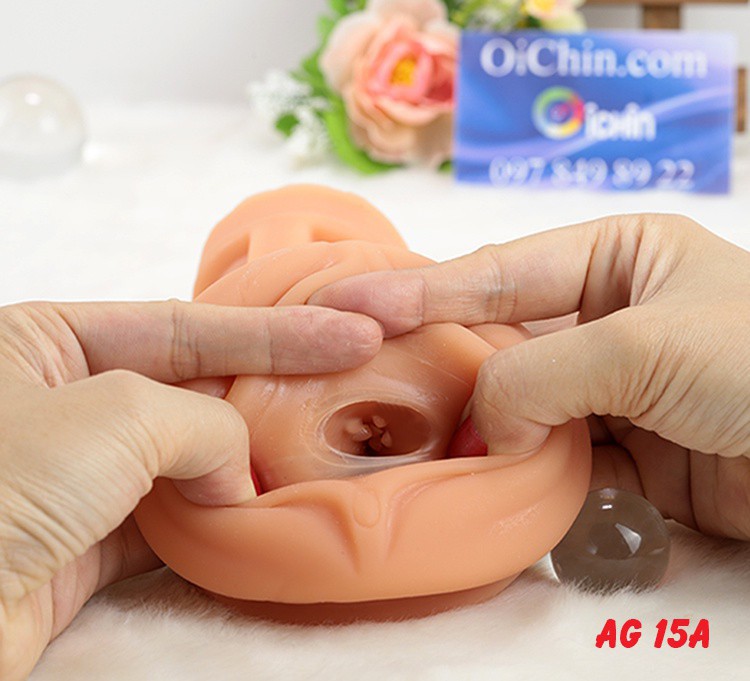 Âm đạo giả AK-Hot HOT đế dán silicone y tế cao cấp