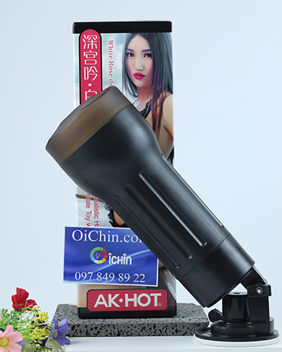 Âm đạo giả AK-Hot HOT đế dán silicone y tế cao cấp