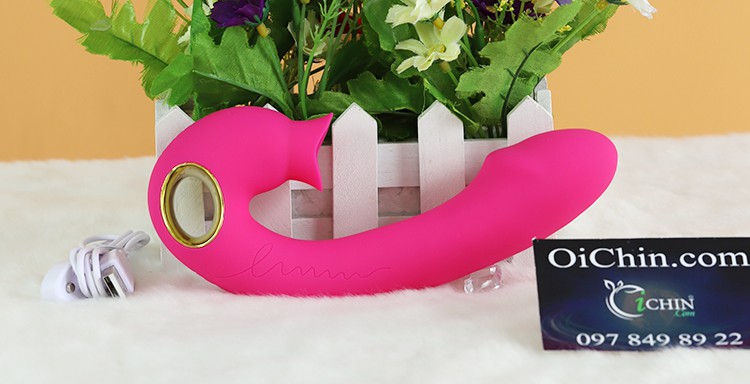 Aphojoy MaiG Utimi máy rung 2 đầu liếm kích thích điểm G Aphojoy MaiG Utimi máy rung 2 đầu liếm kích thích điểm G