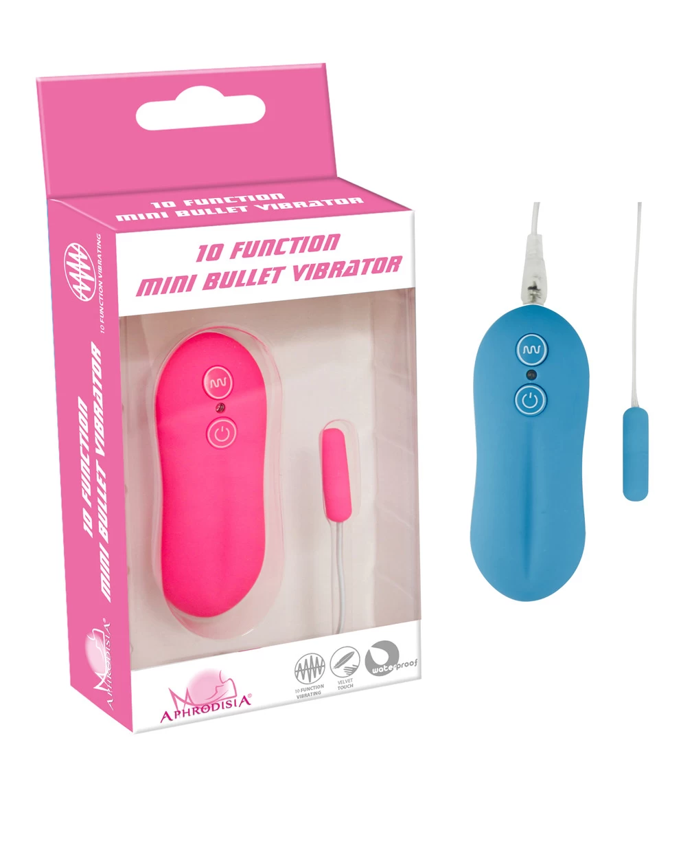 Trứng rung Aphrodisia mini 1 đầu 10 chế độ rung pin AAA tiện lợi