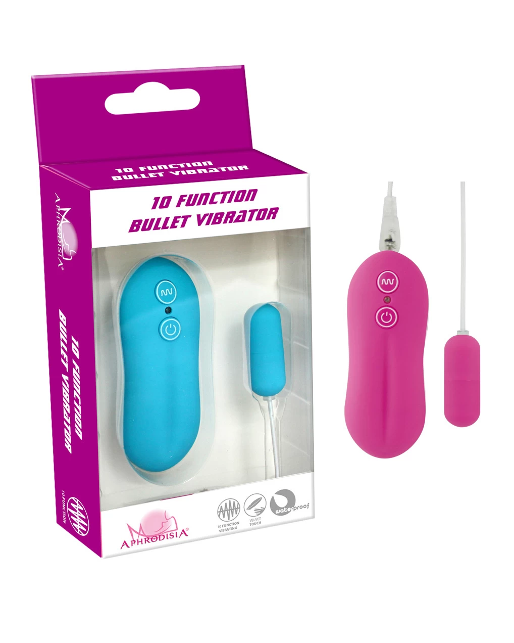 Trứng rung Aphrodisia mini 1 đầu 10 chế độ rung pin AAA tiện lợi