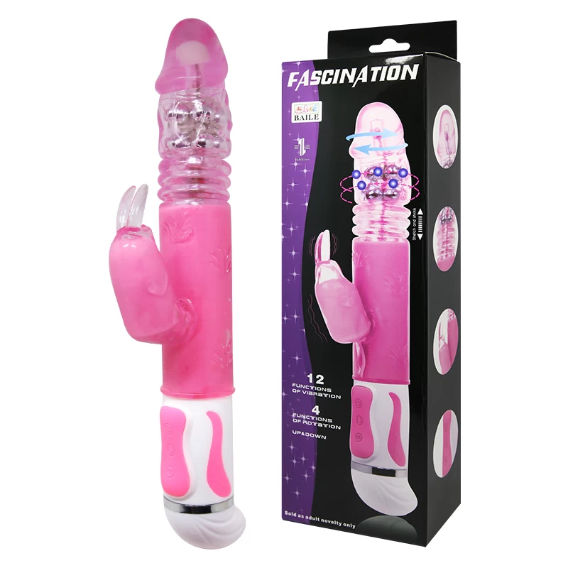 Baile Fascination rung ngoáy thụt size lớn pin rời 12 chức năng Baile Fascination rung ngoáy thụt size lớn pin rời 12 chức năng