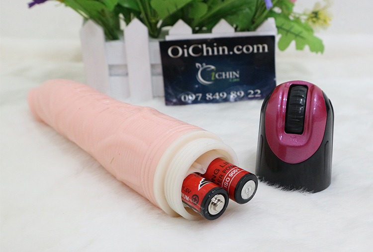 Baile silicon mềm có rung pin AA khoái cảm mạnh mẽ