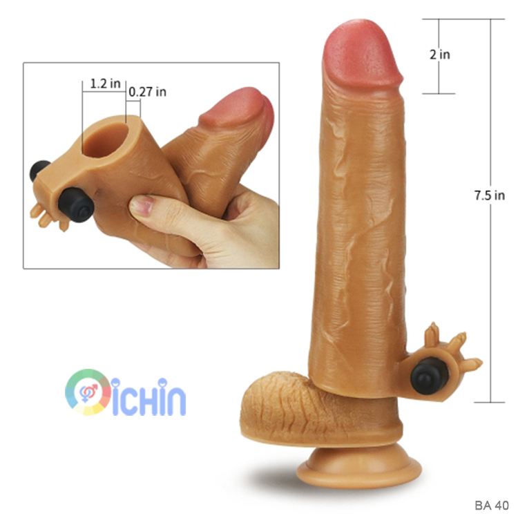 Bao cao su đôn dên Lovetoy Nature Extender rung gai silicon cao cấp