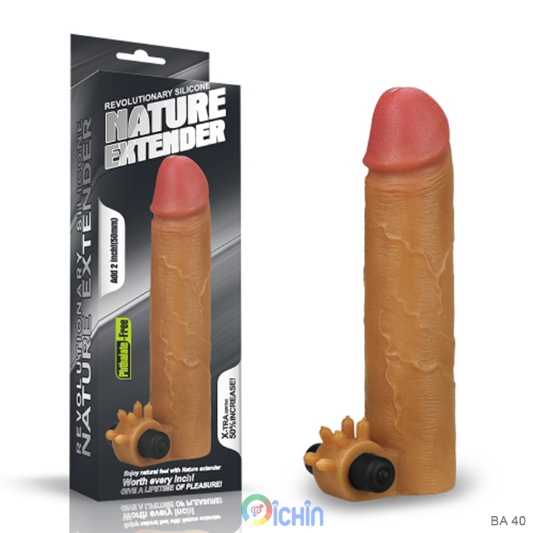 Bao cao su đôn dên Lovetoy Nature Extender rung gai silicon cao cấp