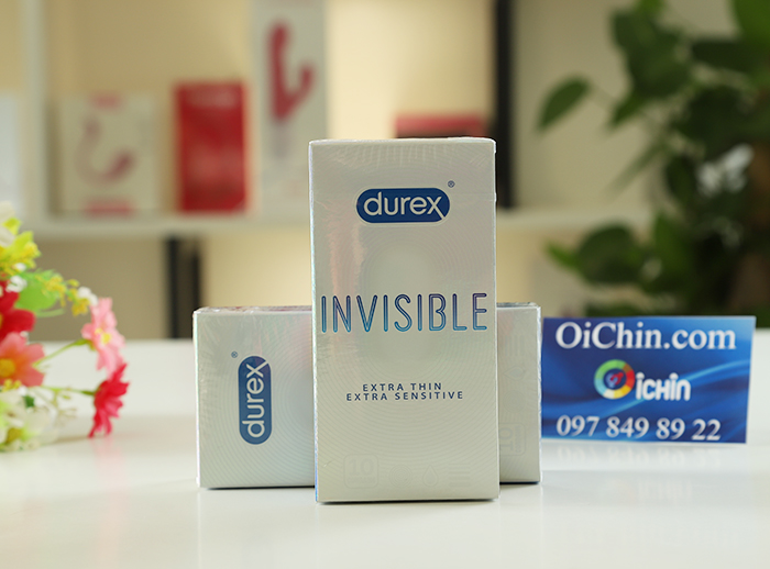 Bao cao su Durex siêu mỏng chân thật kéo dài thời gian an toàn