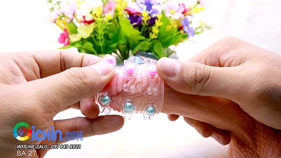 Cung cấp Bao cao su gắn bi có gai hở đầu làm bạn tình rên rỉ sung sướng nhập khẩu
