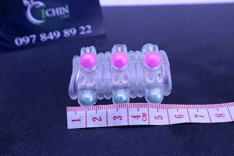 Cung cấp Bao cao su gắn bi có gai hở đầu làm bạn tình rên rỉ sung sướng nhập khẩu