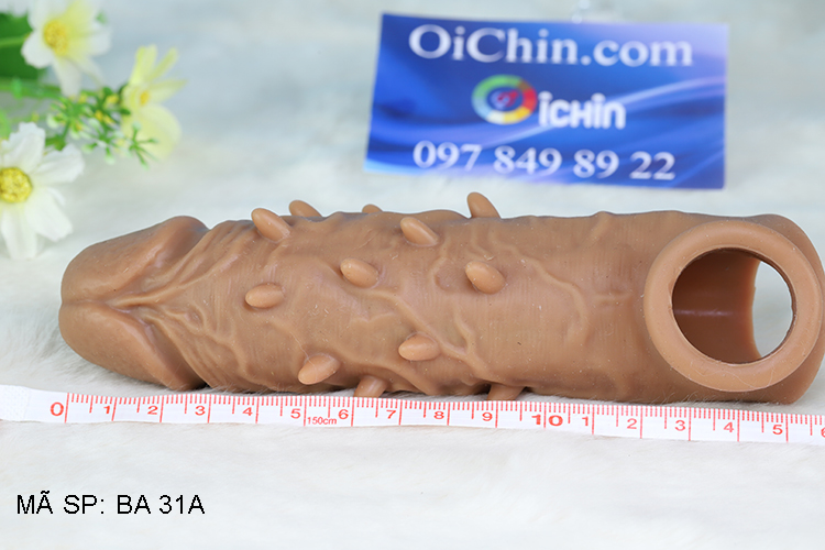 Bao Cao Su Đôn Dên Gai Mềm Rung Đầu Quai Đeo Chắc Chắn Jiuai Cao Cấp