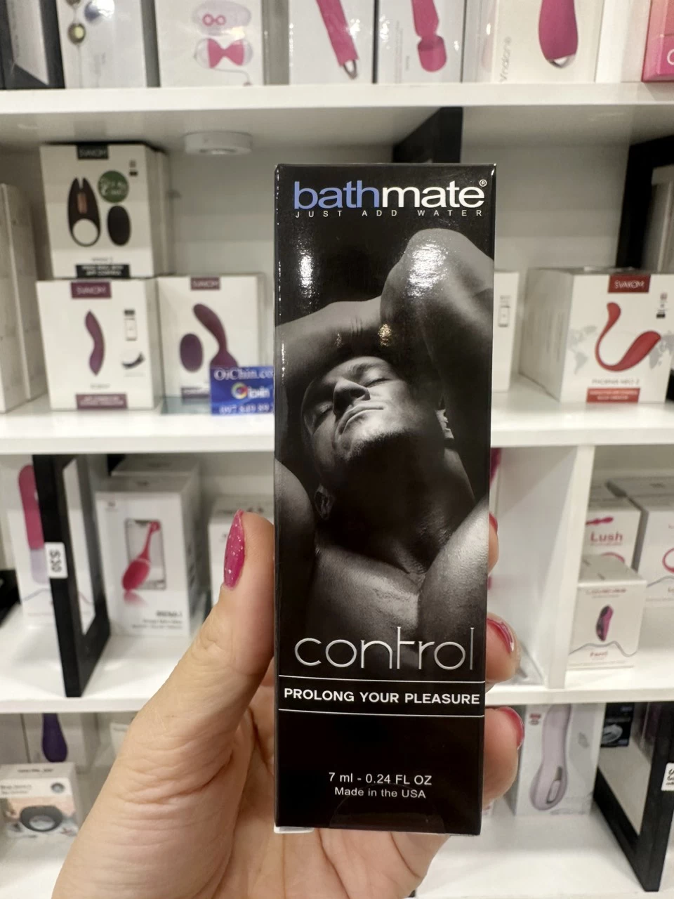 Bathmate Control Prolong gel bôi kéo dài thời gian an toàn hiệu quả