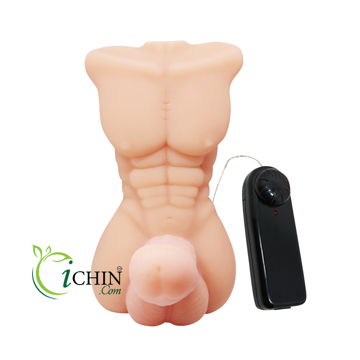 Dương vật giả bán thân búp bê Bigger Man rung kích thích mạnh