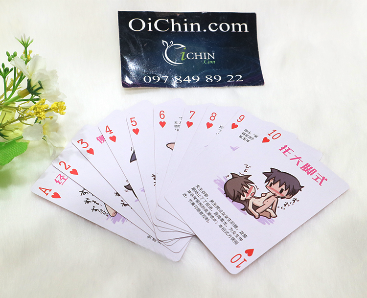 Bộ bài tình yêu 18+ 52 tư thế sexy lạ mắt kích thích cực đỉnh Bộ bài tình yêu 18+ 52 tư thế sexy lạ mắt kích thích cực đỉnh