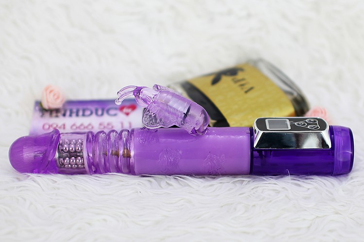 Butterfly LCD cao cấp rung xoay thụt mềm mịn silicon kích thích Butterfly LCD cao cấp rung xoay thụt mềm mịn silicon kích thích