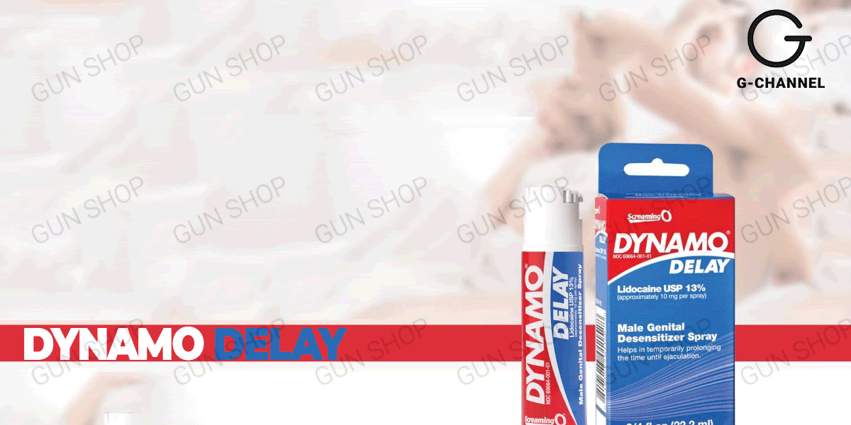 Xịt kéo dài thời gian Dynamo Delay Mỹ chống xuất tinh sớm hiệu quả Xịt kéo dài thời gian Dynamo Delay Mỹ chống xuất tinh sớm hiệu quả