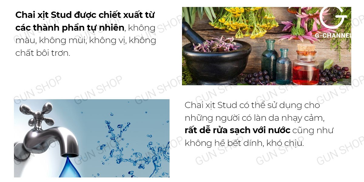 Chai xịt chống xuất tinh Stud 100 13ml kéo dài thời gian quan hệ hiệu quả Chai xịt chống xuất tinh Stud 100 13ml kéo dài thời gian quan hệ hiệu quả