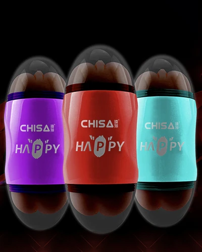 Chisa Happy máy rung 2 đầu âm đạo miệng hậu môn cầm tay