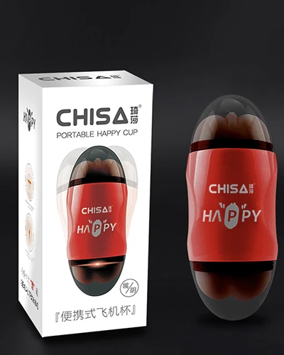 Chisa Happy máy rung 2 đầu âm đạo miệng hậu môn cầm tay