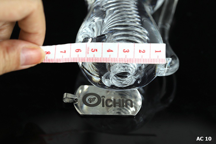 Cốc thủ dâm silicon trong suốt nam tăng khoái cảm dễ sử dụng
