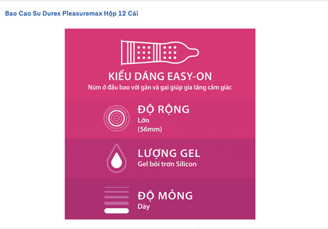 Bao cao su Durex siêu mỏng chân thật kéo dài thời gian an toàn