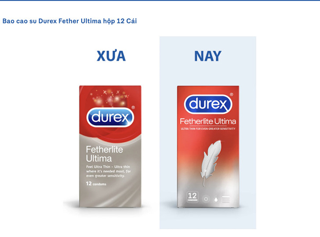 Bao cao su Durex siêu mỏng chân thật kéo dài thời gian an toàn