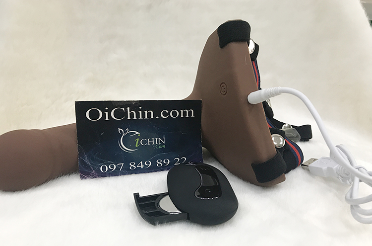 Curved Dong rung điều khiển từ xa silicon siêu mềm rỗng ruột