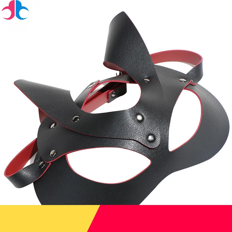 Mặt nạ cáo BDSM da mềm tăng hưng phấn cho trải nghiệm bạo dâm tuyệt vời