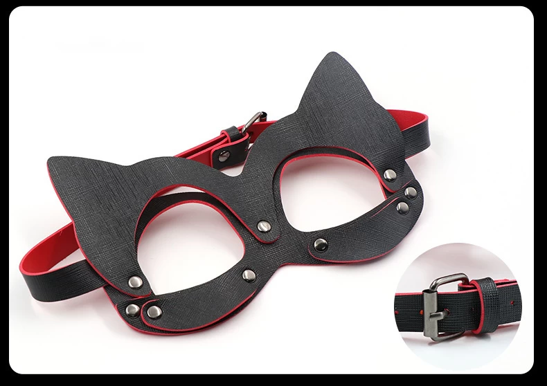 Mặt nạ cáo BDSM da mềm tăng hưng phấn cho trải nghiệm bạo dâm tuyệt vời