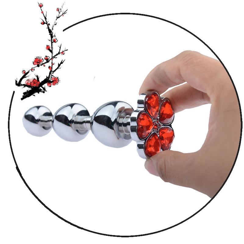  Sỉ Đồ chơi hậu môn Inox hình quả cherry bông hoa năm cánh hàng mới về