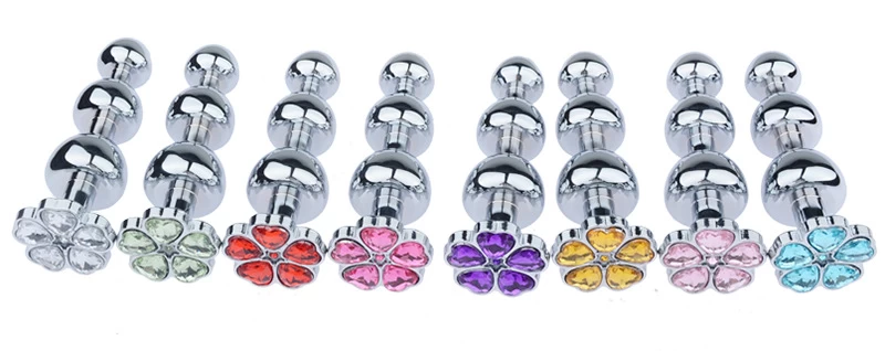  Sỉ Đồ chơi hậu môn Inox hình quả cherry bông hoa năm cánh hàng mới về