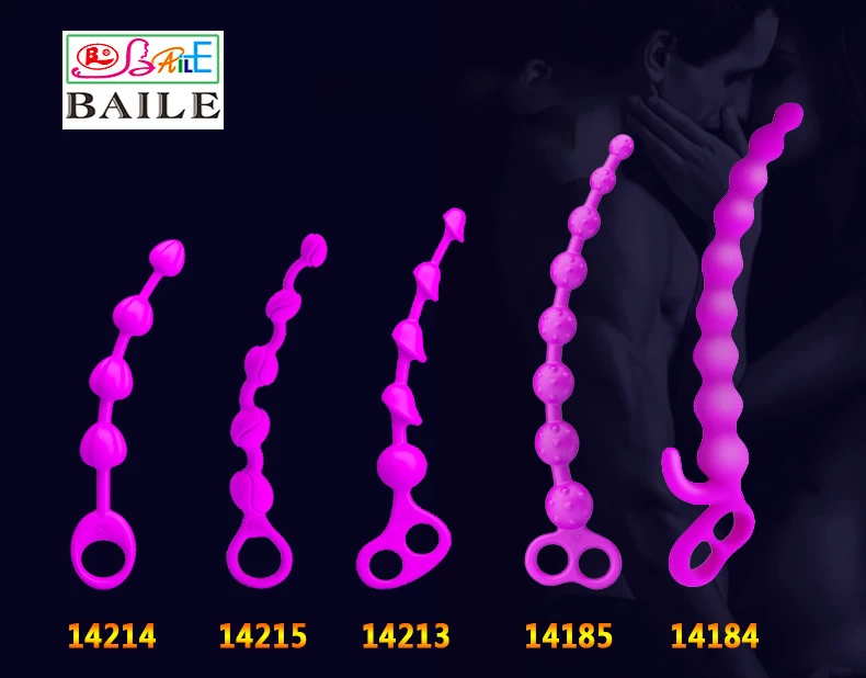 Đồ chơi hậu môn Pretty Love silicone mềm dài tay cầm an toàn Đồ chơi hậu môn Pretty Love silicone mềm dài tay cầm an toàn