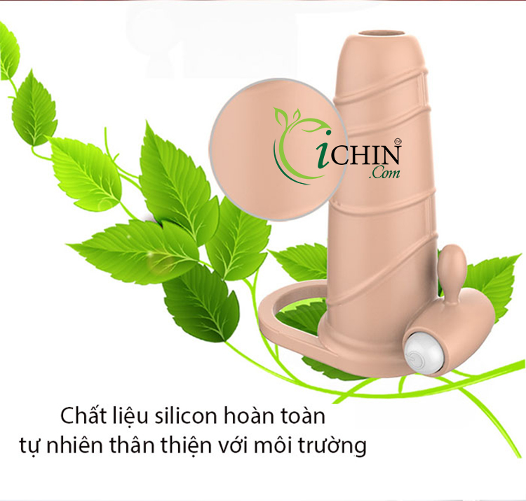 Bao cao su đôn dên rung có quai đeo kéo dài cảm giác phê Bao cao su đôn dên rung có quai đeo kéo dài cảm giác phê