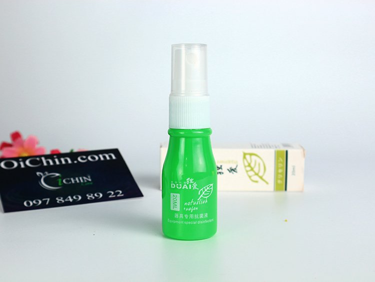 Dung dịch vệ sinh sextoy 20ml xịt chuyên dụng sạch sẽ an toàn