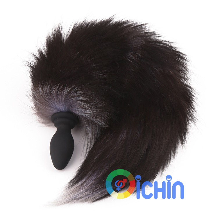 Đuôi cáo cosplay có rung hậu môn chất liệu silicone lông mềm mại Đuôi cáo cosplay có rung hậu môn chất liệu silicone lông mềm mại