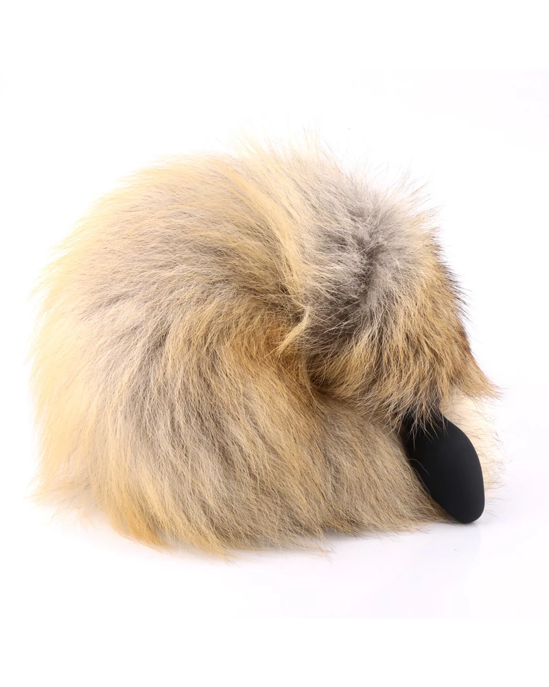 Đuôi cáo cosplay có rung hậu môn chất liệu silicone lông mềm mại Đuôi cáo cosplay có rung hậu môn chất liệu silicone lông mềm mại