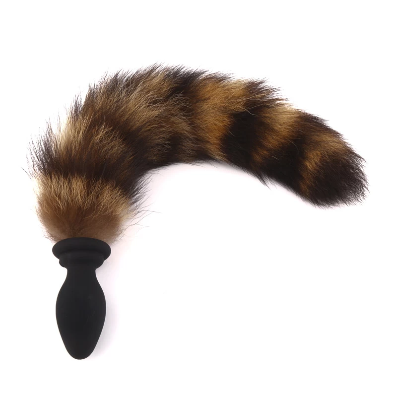 Đuôi cáo cosplay có rung hậu môn chất liệu silicone lông mềm mại Đuôi cáo cosplay có rung hậu môn chất liệu silicone lông mềm mại