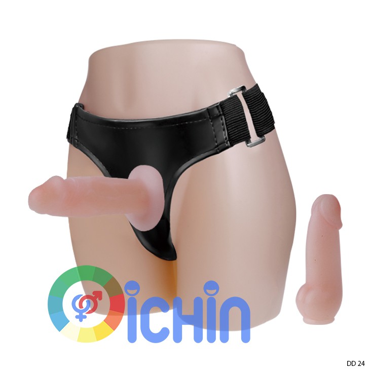 Baile Jessica Strap on dây đeo les size nhỏ, có 2 phụ kiện