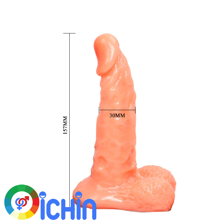 Dương vật giả đặc ruột dây đeo cho les silicon cao cấp