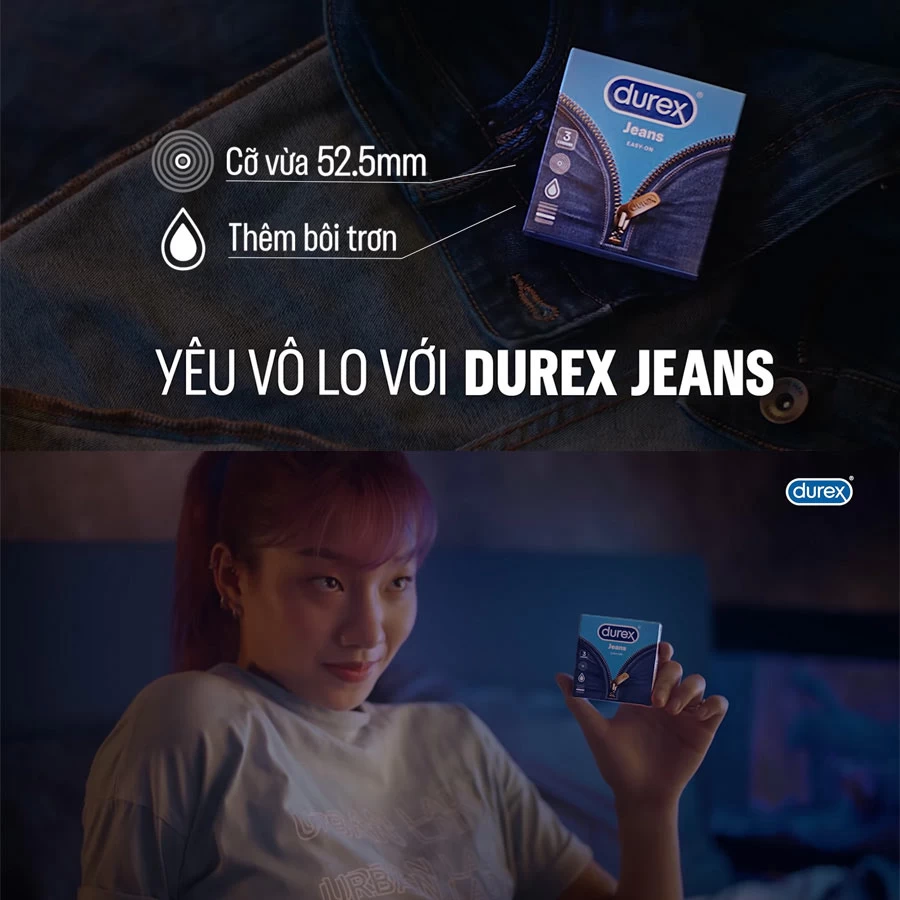 Bao cao su Durex Chocolate Strawberry ngọt ngào thơm mát, kích thích mạnh